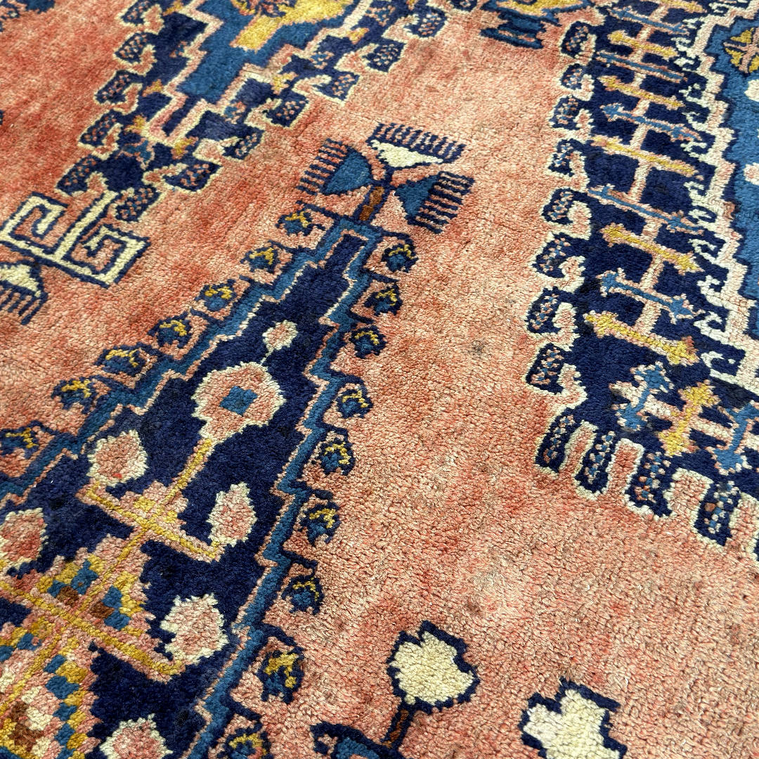 330 x 230 cm Hand-Knotted Vintage Persian Wiss Rug