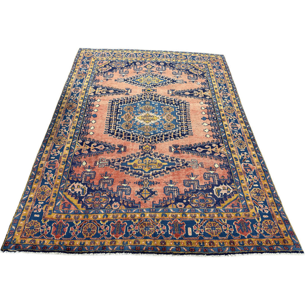 330 x 230 cm Hand-Knotted Vintage Persian Wiss Rug