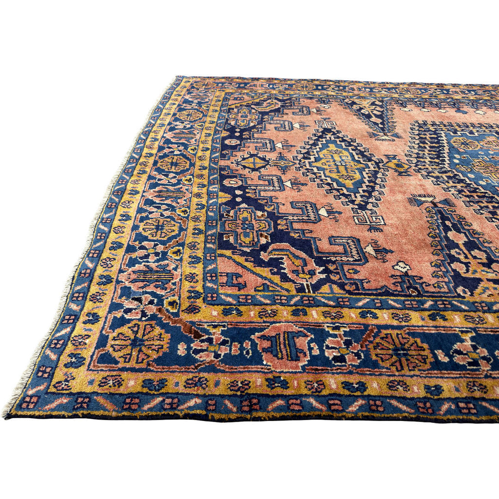 330 x 230 cm Hand-Knotted Vintage Persian Wiss Rug