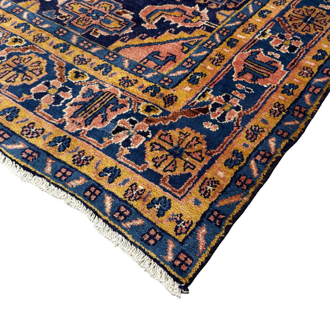 330 x 230 cm Hand-Knotted Vintage Persian Wiss Rug