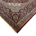 350 x 240 cm Hand-Knotted Vintage Persian Kashan Rug