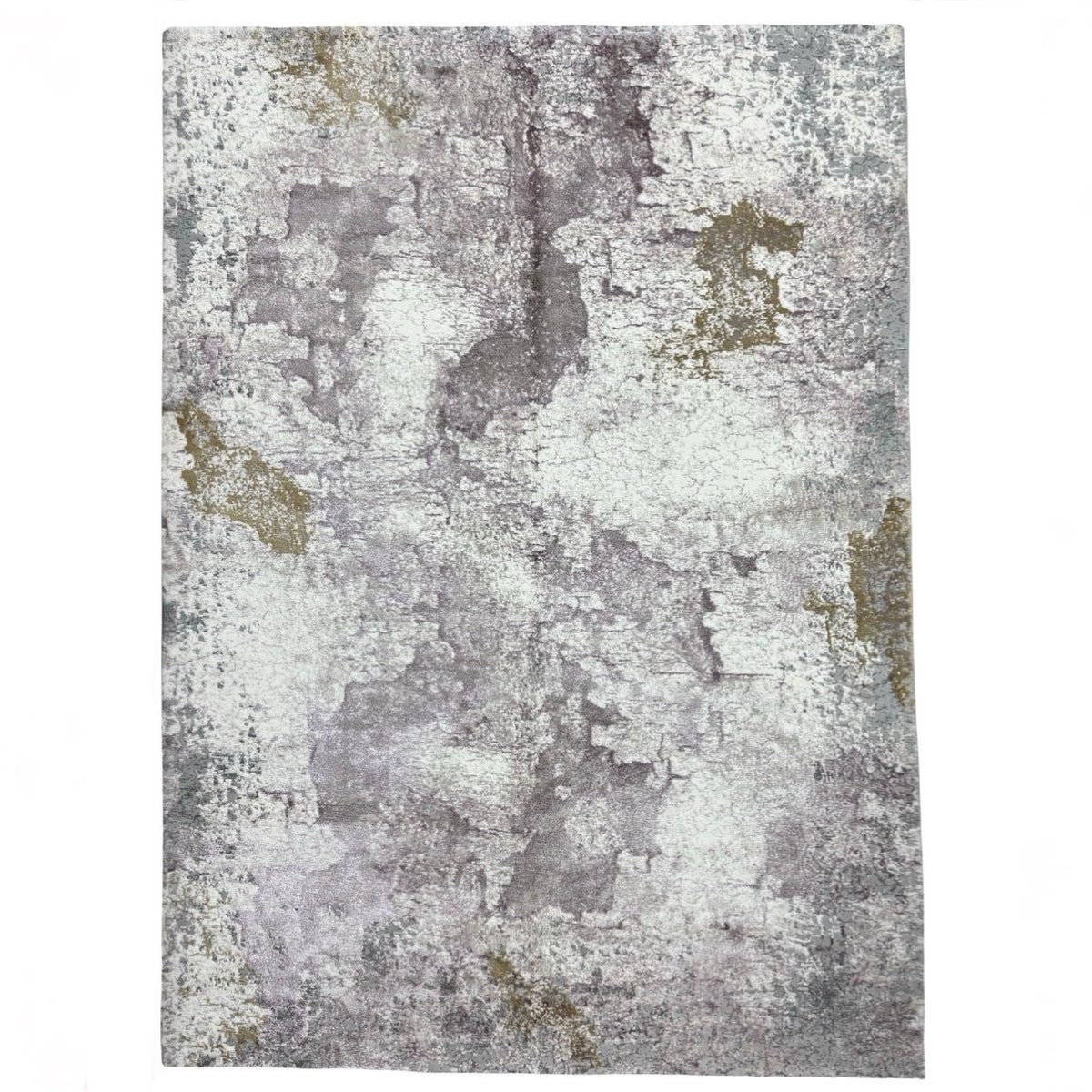 230 x 160 cm Soft Grey & Pink Cloud Drift Contemporary Rug