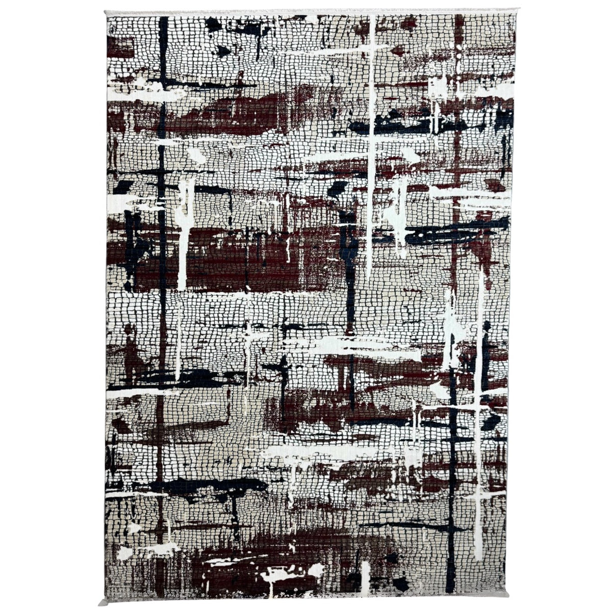 230 x 160 cm Modern Gridline Abstract Area Rug