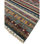 145 x 97 cm Hand-Knotted Afghan Shawl Design Chobi Rug