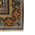 185 x 124 cm Hand-Knotted Afghan Mamluk Wool Rug