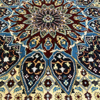 185 x 124 cm Hand-Knotted Afghan Mamluk Wool Rug