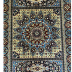 185 x 124 cm Hand-Knotted Afghan Mamluk Wool Rug