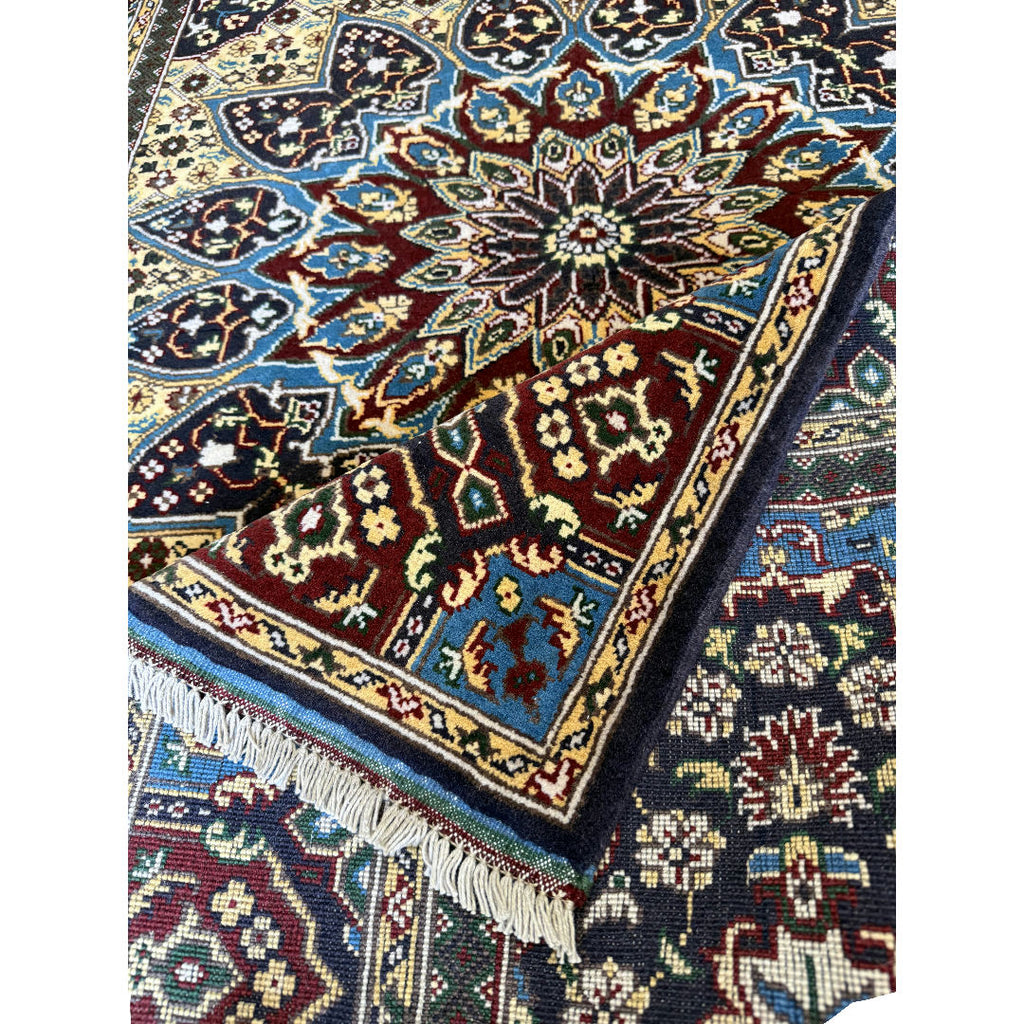 185 x 124 cm Hand-Knotted Afghan Mamluk Wool Rug