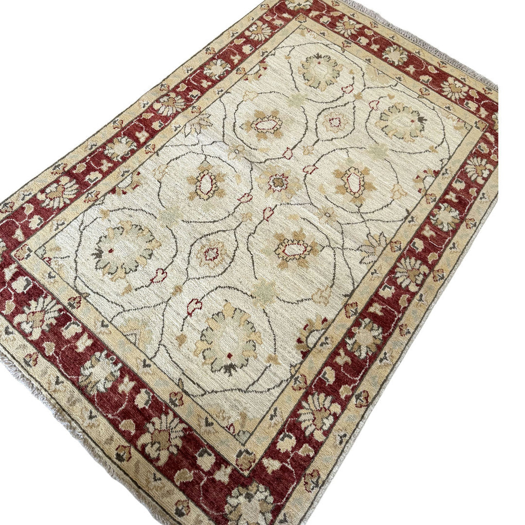 152 x 98 cm Hand-Knotted Afghan Chobi Rug