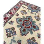 125 x 79 cm Hand-Knotted Afghan Kazak Rug