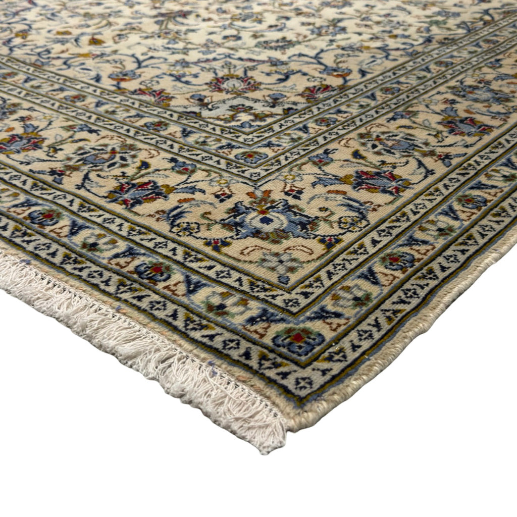 302 x 193 cm Hand Knotted Persian Wool Kashan Rug – Ardakan Design