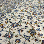 302 x 193 cm Hand Knotted Persian Wool Kashan Rug – Ardakan Design