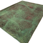 363 x 262 cm Modern Design Hand Knotted Ultra Vintage Persian Rug