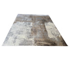 230 x 160 cm Modern Serenity in Silver Grey & Mocha Area Rug