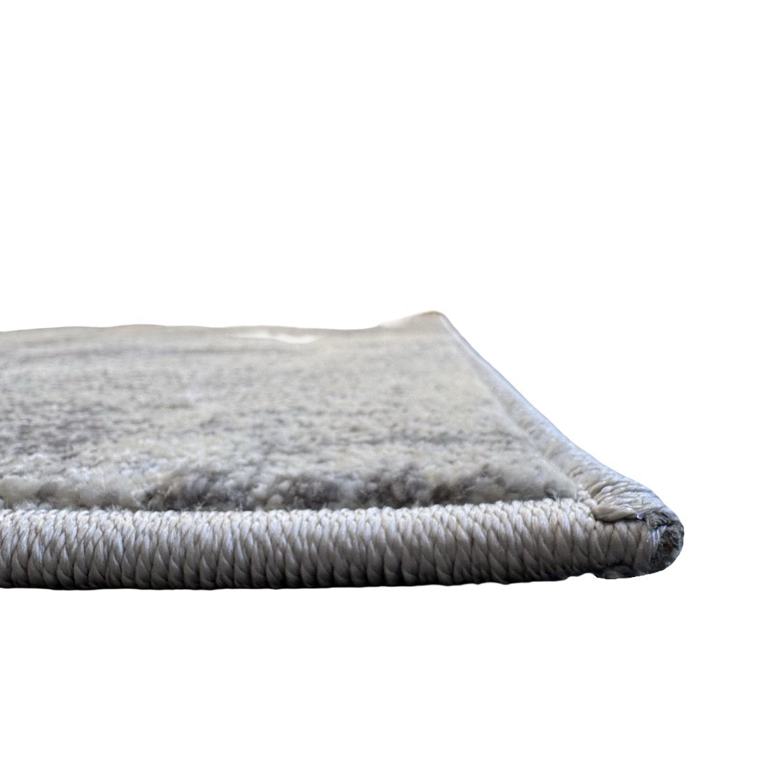 290 x 200 cm Modern Serenity in Silver Grey & Mocha Area Rug