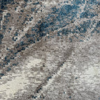 400 x 300 cm Turquoise & Sandstone Marble Rug