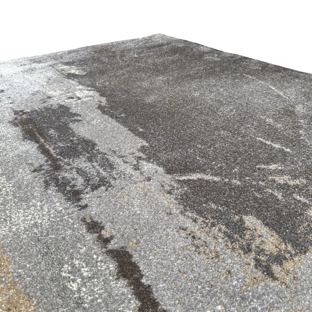 290 x 200 cm Grey & Beige Urban Patina Abstract Rug