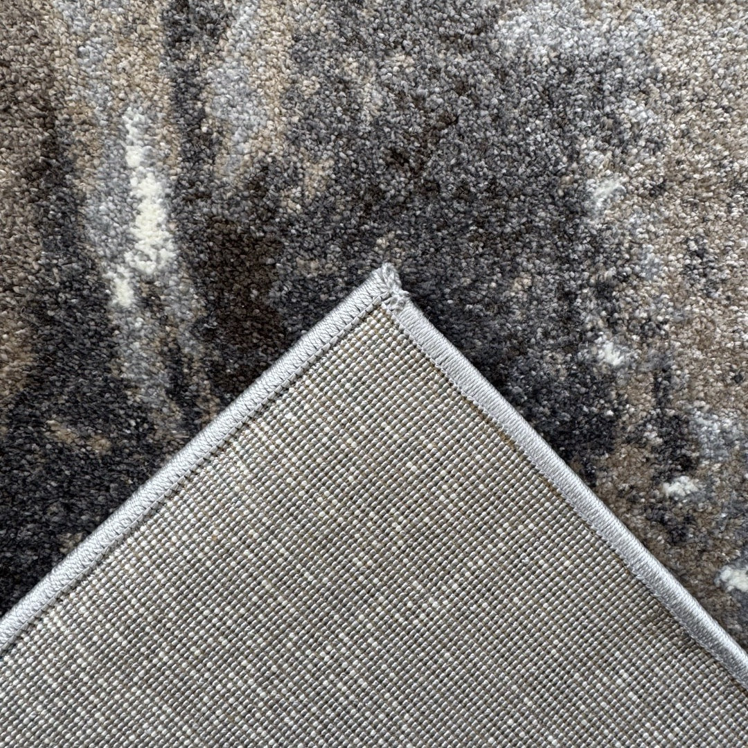 230 x 160 cm Grey & Beige Urban Patina Abstract Rug