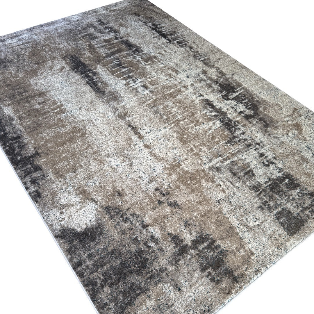 290 x 200 cm Urban Mist in Beige & Charcoal Area Rug