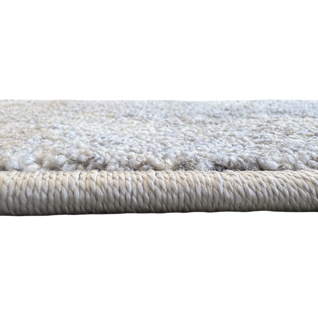 800 x 80 cm Modern Grey & Ivory Distressed Stripe Runner Rug with Pink Accents