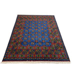 190 x 150 cm Hand Knotted Afghan Akche Bokhara – Wool Rug