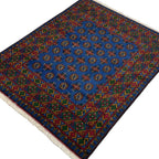 190 x 150 cm Hand Knotted Afghan Akche Bokhara – Wool Rug