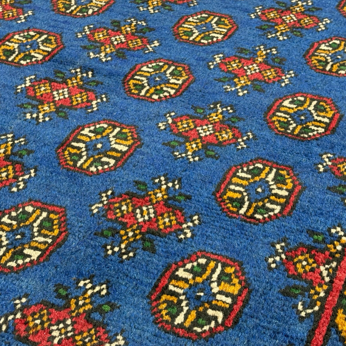 190 x 150 cm Hand Knotted Afghan Akche Bokhara – Wool Rug