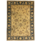 152 x 100 cm Afghan Chobi Ziegler Hand-Knotted Wool Rug