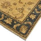 152 x 100 cm Afghan Chobi Ziegler Hand-Knotted Wool Rug
