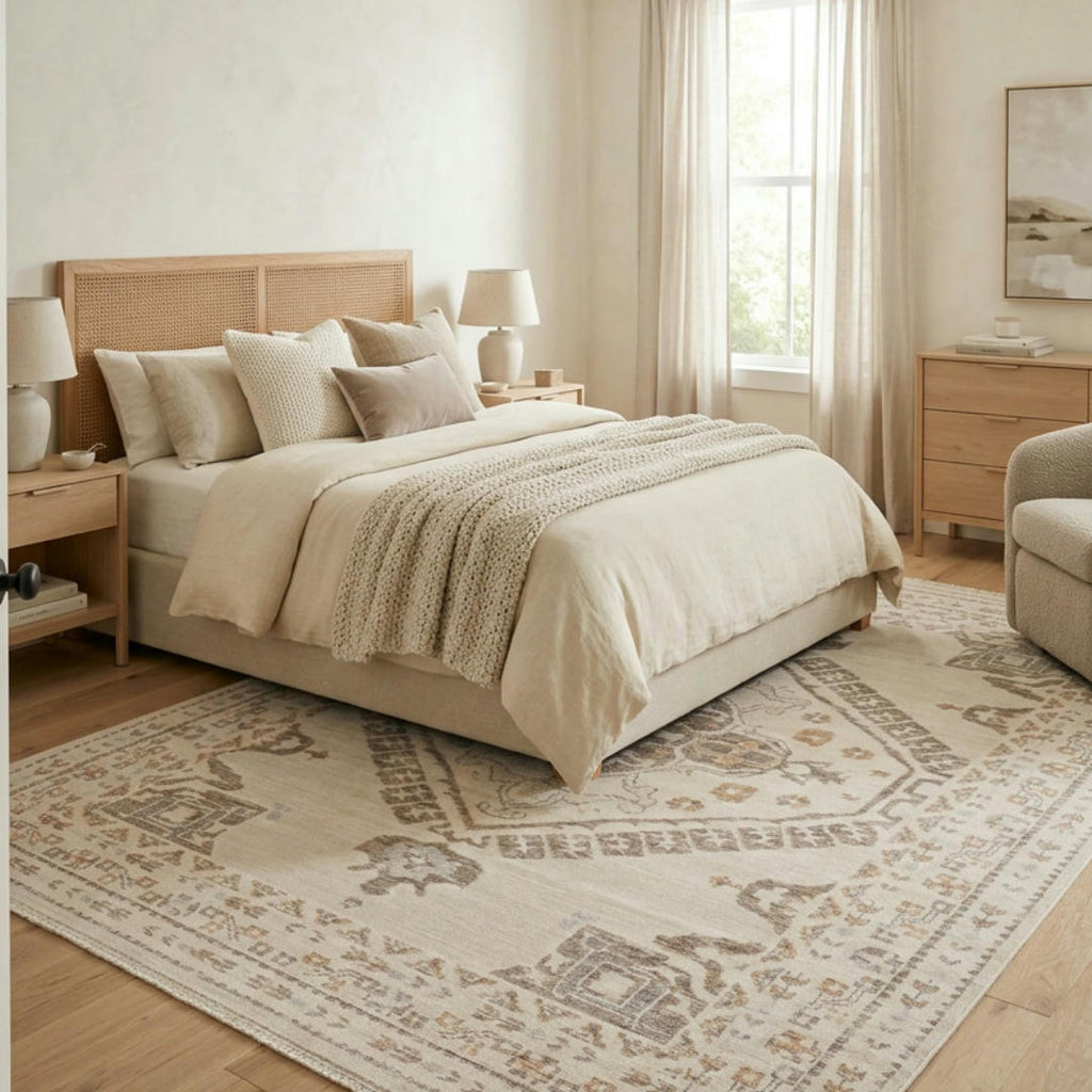 365 x 274 cm Machine Made Vintage Design Rug