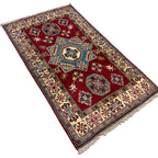 165 x 98 cm Hand Knotted Afghan Kazak – Wool Rug
