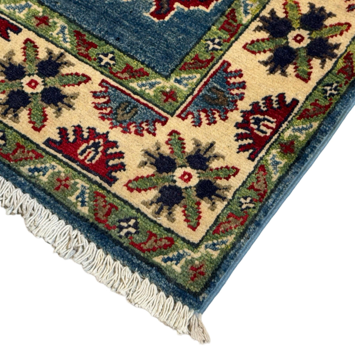 148 x 95 cm Hand Knotted Afghan Kazak – Wool Rug