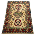 147 x 103 cm Hand Knotted Afghan Kazak – Wool Rug