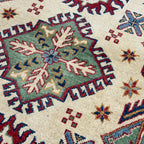 147 x 103 cm Hand Knotted Afghan Kazak – Wool Rug