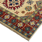 147 x 103 cm Hand Knotted Afghan Kazak – Wool Rug