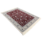 290 x 200 cm Turkish Machine Made Dark Red Nain Persian Rug
