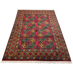 200 x 150 cm Hand Knotted Afghan Akche Filpai – Wool Rug