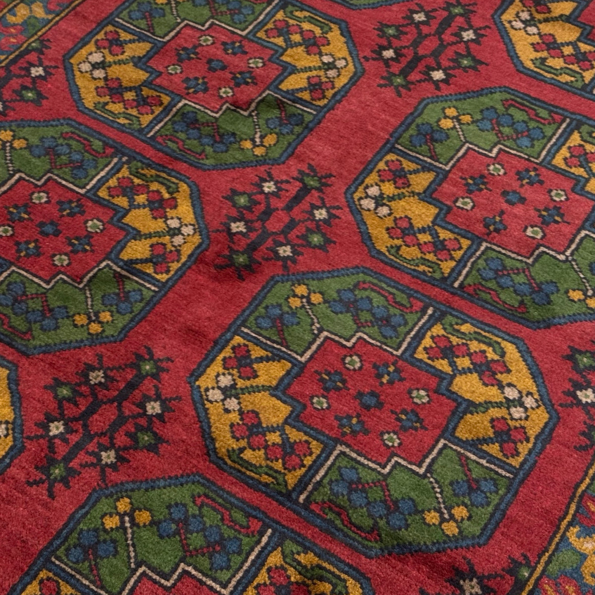 200 x 150 cm Hand Knotted Afghan Akche Filpai – Wool Rug