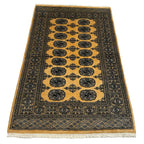 148 x 92 cm Hand Knotted Karachi Bokhara – Wool Rug