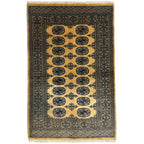 148 x 92 cm Hand Knotted Karachi Bokhara – Wool Rug