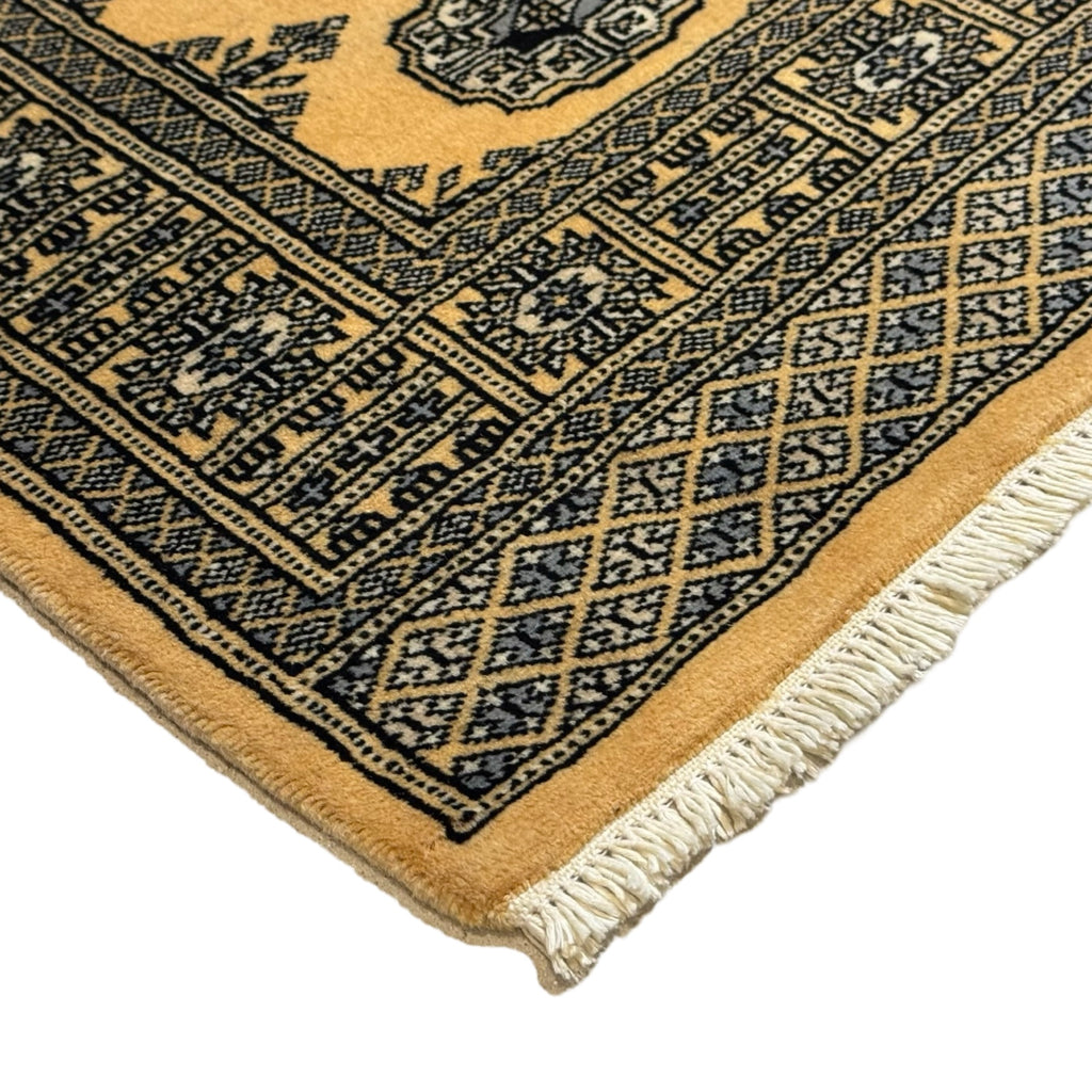 148 x 92 cm Hand Knotted Karachi Bokhara – Wool Rug