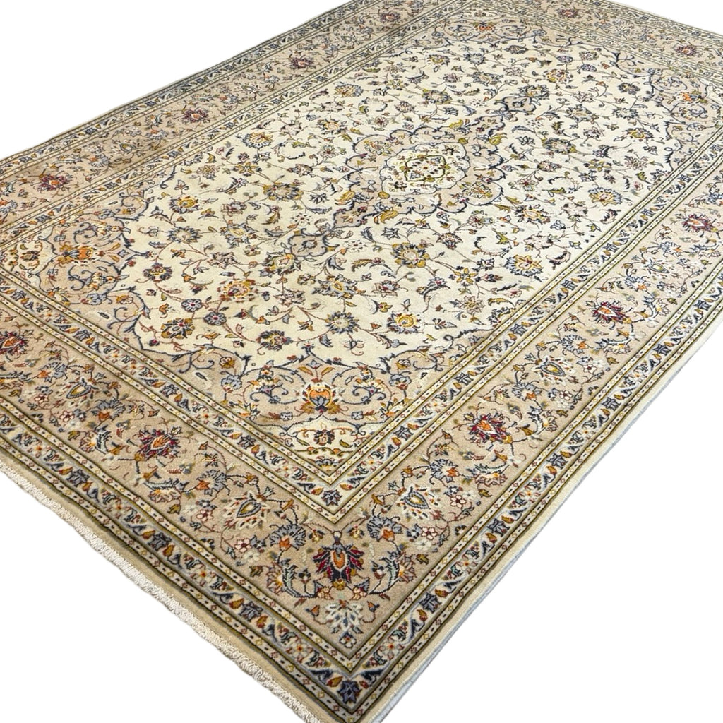 310 x 200 cm Hand Knotted Persian Kashan Wool Rug