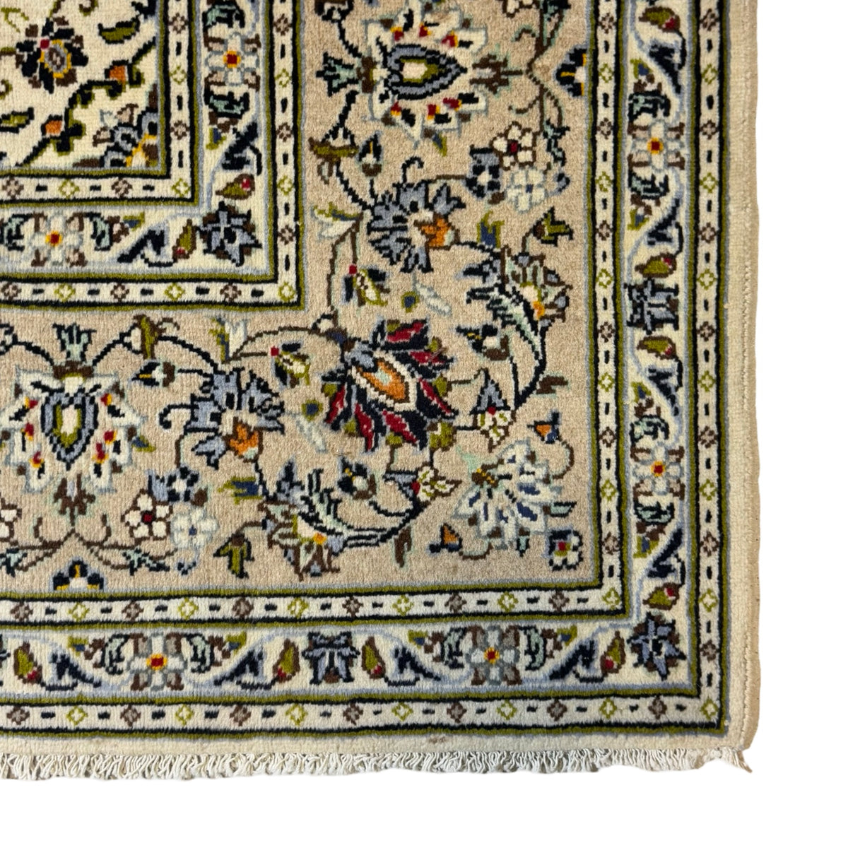 310 x 200 cm Hand Knotted Persian Kashan Wool Rug