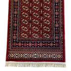 1000 x 80cm Extra Long Size Bokhara, Maroon Runner Rug