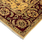 206 x 147 cm Beljik Afghan Chobi Hand-Knotted Wool Rug