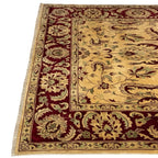 206 x 147 cm Beljik Afghan Chobi Hand-Knotted Wool Rug