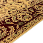 206 x 147 cm Beljik Afghan Chobi Hand-Knotted Wool Rug