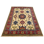 212 x 152 cm Hand Knotted Afghan Kazak – Wool Rug