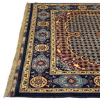195 x 153 cm Hand Knotted Mahi Design Afghan – Wool Rug