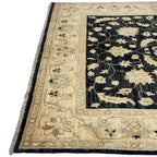 210 x 151 cm Afghan Chobi Ziegler Hand-Knotted Wool Rug